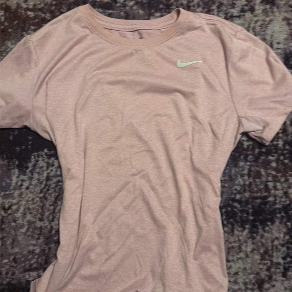 Nike Women's Light Pink Short Sleeve Tee